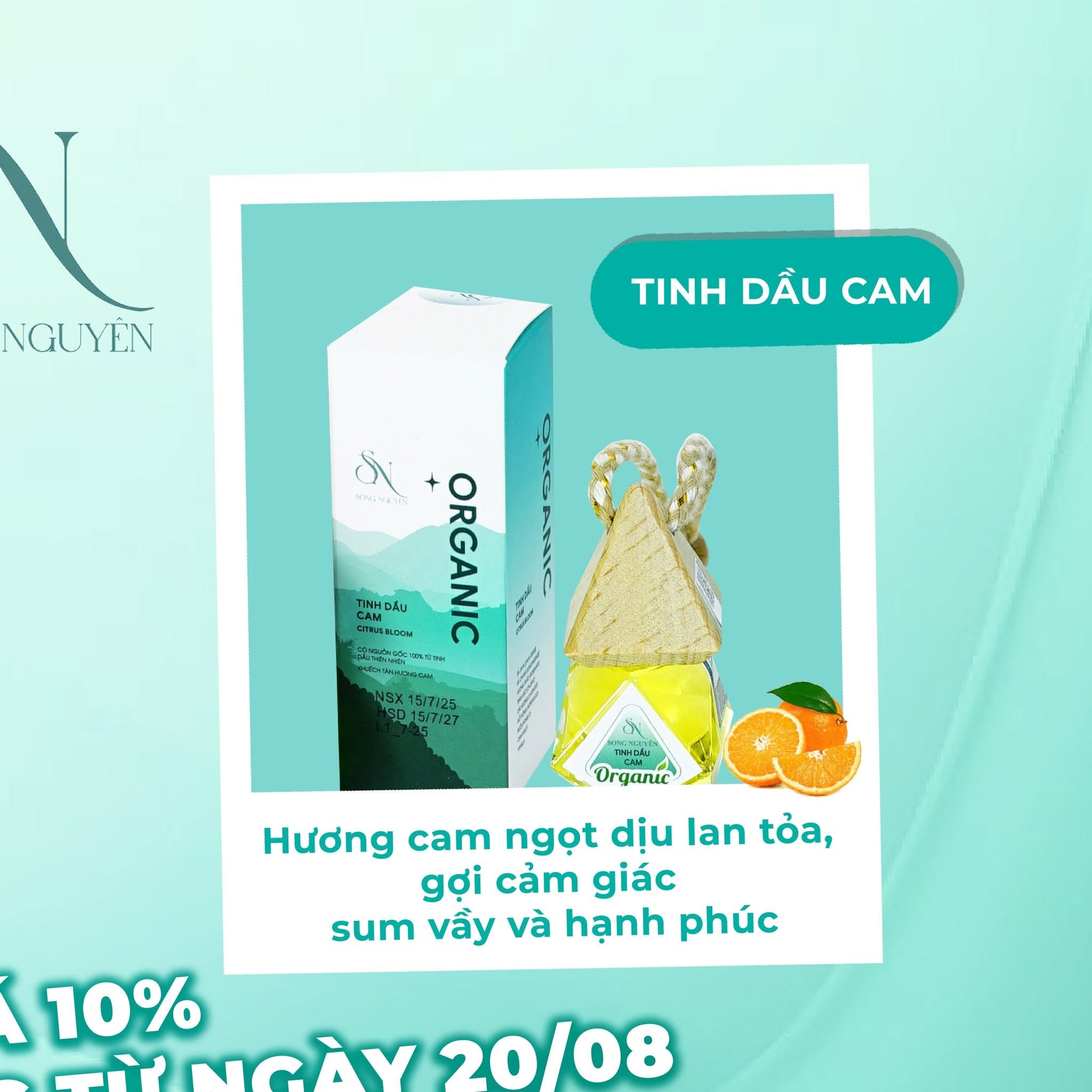 Tinh Dầu Cam